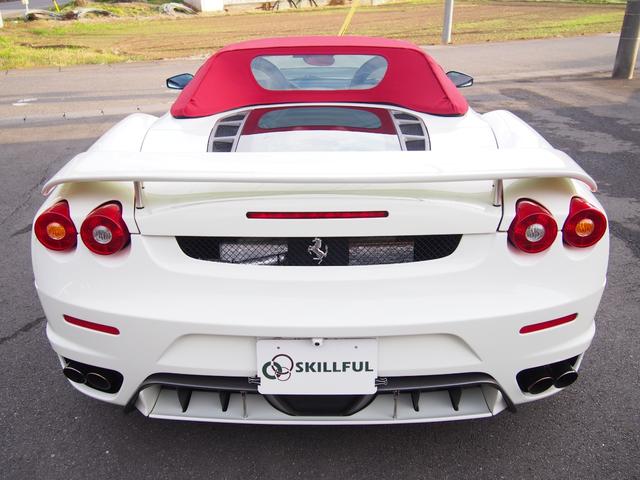 Ｆ４３０スパイダー Ｆ１　ＨＡＭＡＮＮフルエアロＷＯＲＫ２０ＡＷ車高調Ｊ－ＷＯＬＦ可変マフラーイノテックエキマニＣＯＲＮＥＳ正規ディーラー車スクーデリアカーボンミラーロッソレザー＆幌＆キャリパーナビＢカメラカーボンインテリア（15枚目）