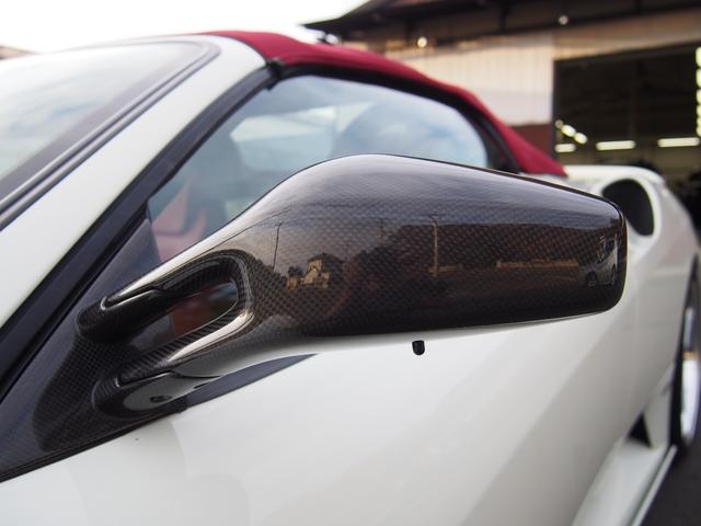 Ｆ４３０スパイダー Ｆ１　ＨＡＭＡＮＮフルエアロＷＯＲＫ２０ＡＷ車高調Ｊ－ＷＯＬＦ可変マフラーイノテックエキマニＣＯＲＮＥＳ正規ディーラー車スクーデリアカーボンミラーロッソレザー＆幌＆キャリパーナビＢカメラカーボンインテリア（30枚目）