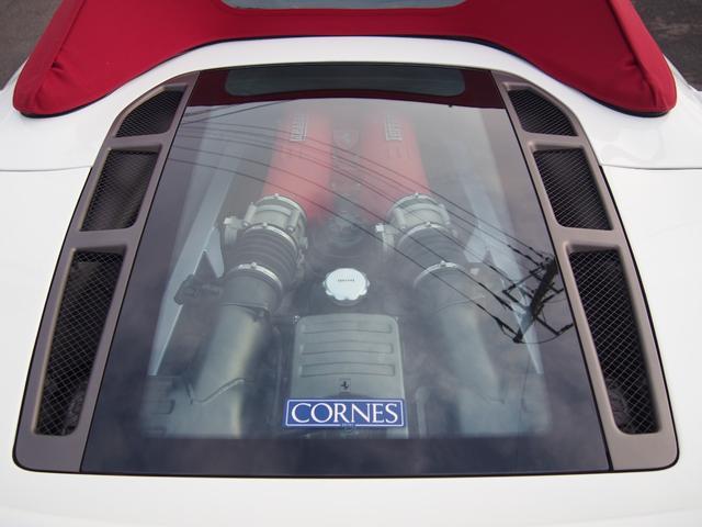 Ｆ４３０スパイダー Ｆ１　ＨＡＭＡＮＮフルエアロＷＯＲＫ２０ＡＷ車高調Ｊ－ＷＯＬＦ可変マフラーイノテックエキマニＣＯＲＮＥＳ正規ディーラー車スクーデリアカーボンミラーロッソレザー＆幌＆キャリパーナビＢカメラカーボンインテリア（35枚目）