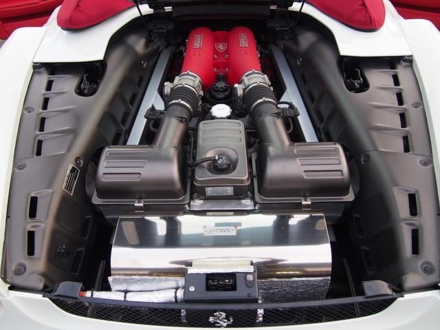 Ｆ４３０スパイダー Ｆ１　ＨＡＭＡＮＮフルエアロＷＯＲＫ２０ＡＷ車高調Ｊ－ＷＯＬＦ可変マフラーイノテックエキマニＣＯＲＮＥＳ正規ディーラー車スクーデリアカーボンミラーロッソレザー＆幌＆キャリパーナビＢカメラカーボンインテリア（79枚目）