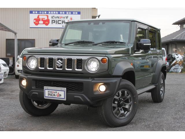 ジムニーノマド ＦＣ　登録済未使用車　衝突被害軽減システム　車線逸脱警報　レーダークルーズ　コーナーセンサー　スマートキー　ＬＥＤヘッド　オートハイビーム　オートライト　純正１５ＡＷ　純正マット　純正サイドバイザー（8枚目）