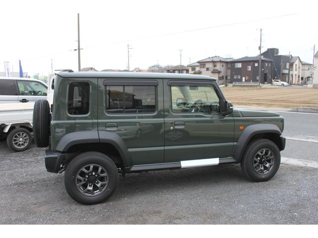 ジムニーノマド ＦＣ　登録済未使用車　衝突被害軽減システム　車線逸脱警報　レーダークルーズ　コーナーセンサー　スマートキー　ＬＥＤヘッド　オートハイビーム　オートライト　純正１５ＡＷ　純正マット　純正サイドバイザー（19枚目）