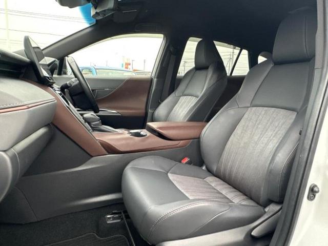 ハリアー Ｇ　保証書／純正　１２．３インチ　メモリーナビ／デジタルインナーミラー／トヨタセーフティセンス／車線逸脱防止支援システム／シート　ハーフレザー／電動バックドア／ヘッドランプ　ＬＥＤ　衝突被害軽減システム（6枚目）