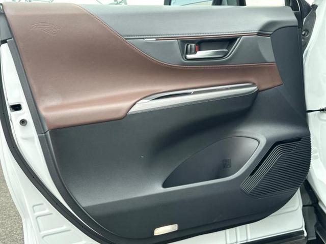 ハリアー Ｇ　保証書／純正　１２．３インチ　メモリーナビ／デジタルインナーミラー／トヨタセーフティセンス／車線逸脱防止支援システム／シート　ハーフレザー／電動バックドア／ヘッドランプ　ＬＥＤ　衝突被害軽減システム（22枚目）