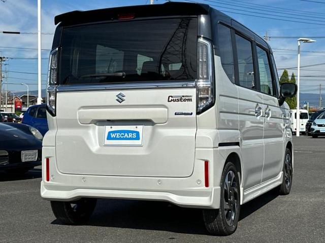 スペーシアカスタム ハイブリッドXS 保証書/純正 9インチ メモリーナビ/セーフティサポート(スズキ)/両側電動スライドドア/シートヒーター/全方位モニター/車線逸脱防止支援システム/パーキングアシスト バックガイド 全周囲カメラ(3枚目)