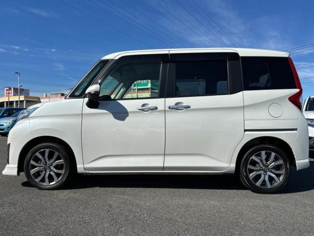 ルーミー カスタムG-T 新品タイヤ/保証書/純正 SDナビ/スマートアシスト(トヨタ・ダイハツ)/両側電動スライドドア/車線逸脱防止支援システム/パーキングアシスト バックガイド/ドライブレコーダー 社外 ターボ 禁煙車(2枚目)