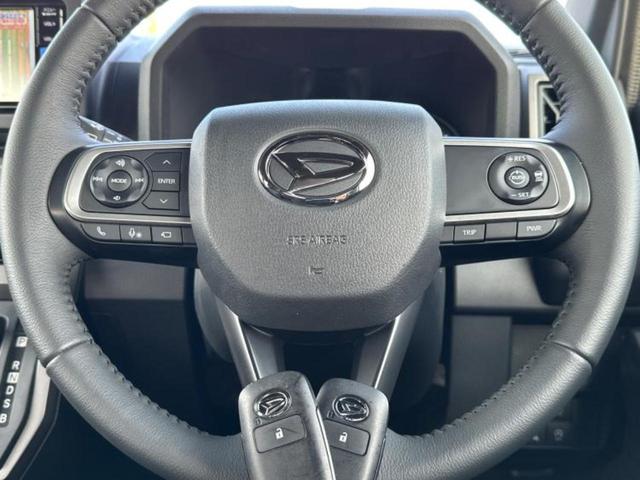 タフト Gダーククロムベンチャー 新品タイヤ/ガラスルーフ/保証書/純正 メモリーナビ/スマートアシスト(トヨタ・ダイハツ)/シートヒーター/パノラマモニター/車線逸脱防止支援システム/ヘッドランプ LED 衝突被害軽減システム(15枚目)