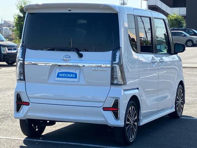 タント カスタムRS 新品タイヤ/保証書/純正 9インチ SDナビ/スマートアシスト(トヨタ・ダイハツ)/両側電動スライドドア/シートヒーター 前席/車線逸脱防止支援システム/シート ハーフレザー ターボ ワンオーナー(3枚目)