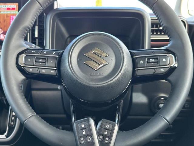 スペーシアカスタム ハイブリッドXS 新品タイヤ/保証書/純正 9インチ SDナビ/セーフティサポート(スズキ)/両側電動スライドドア/シートヒーター 前席/全方位モニター用カメラ/車線逸脱防止支援システム/シート ハーフレザー 禁煙車(16枚目)