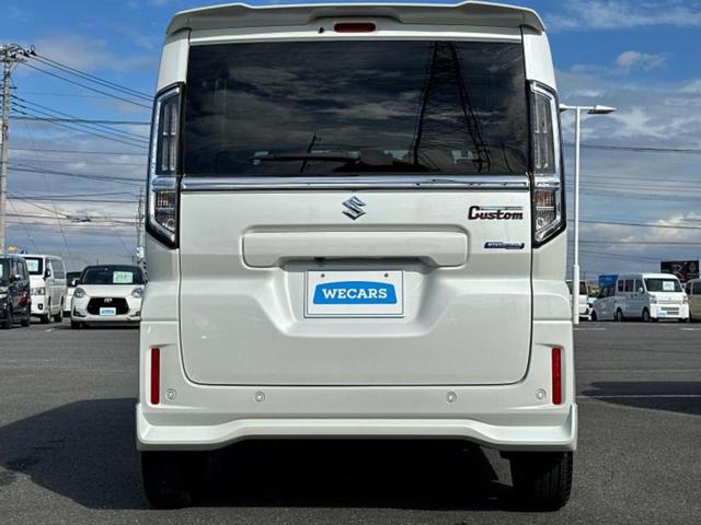 スペーシアカスタム ハイブリッドXS 新品タイヤ/保証書/純正 9インチ SDナビ/セーフティサポート(スズキ)/両側電動スライドドア/シートヒーター 前席/全方位モニター用カメラ/車線逸脱防止支援システム/シート ハーフレザー 禁煙車(53枚目)