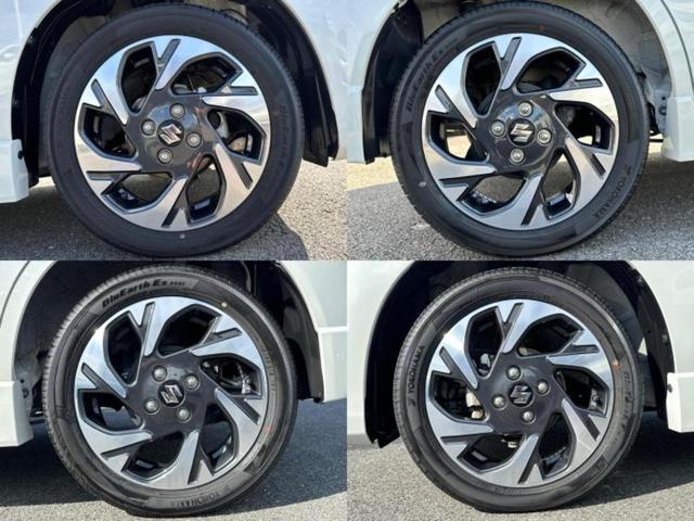 スペーシアカスタム ハイブリッドXS 新品タイヤ/保証書/純正 9インチ SDナビ/セーフティサポート(スズキ)/両側電動スライドドア/シートヒーター 前席/全方位モニター用カメラ/車線逸脱防止支援システム/シート ハーフレザー 禁煙車(60枚目)