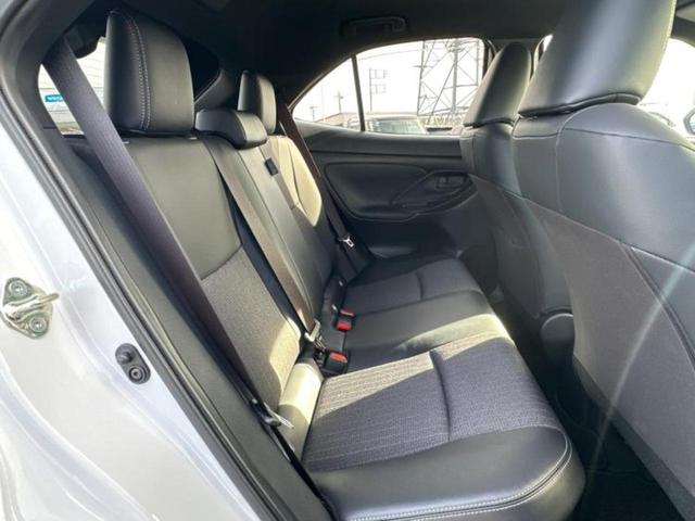 ヤリスクロス ハイブリッドZ 保証書/ディスプレイオーディオ+ナビ8インチ/トヨタセーフティセンス/シートヒーター 前席/パノラミックビューモニター/車線逸脱防止支援システム/シート ハーフレザー 衝突被害軽減システム 電動シート(5枚目)