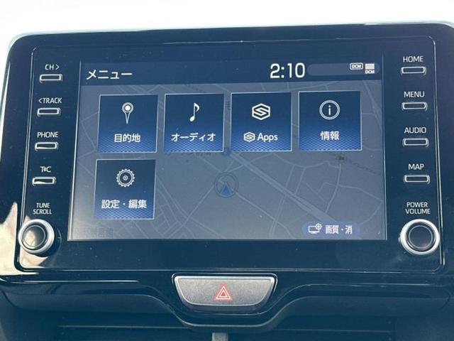 ヤリスクロス ハイブリッドZ 保証書/ディスプレイオーディオ+ナビ8インチ/トヨタセーフティセンス/シートヒーター 前席/パノラミックビューモニター/車線逸脱防止支援システム/シート ハーフレザー 衝突被害軽減システム 電動シート(10枚目)