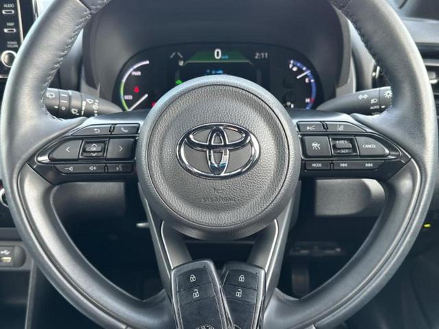 ヤリスクロス ハイブリッドZ 保証書/ディスプレイオーディオ+ナビ8インチ/トヨタセーフティセンス/シートヒーター 前席/パノラミックビューモニター/車線逸脱防止支援システム/シート ハーフレザー 衝突被害軽減システム 電動シート(14枚目)