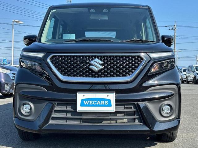 ソリオバンディット バンディットハイブリッドＭＶ　保証書／純正　９インチ　メモリーナビ／セーフティサポート（スズキ）／両側電動スライドドア／シートヒーター　前席／全方位モニター／車線逸脱防止支援システム／パーキングアシスト　バックガイド　全周囲カメラ（45枚目）