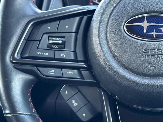 レヴォーグ ４ＷＤ　ＳＴＩスポーツＥＸ　保証書／純正　１１．６インチ　メモリーナビ／アイサイト／シートヒーター　前席／車線逸脱防止支援システム／シート　フルレザー／電動バックドア／ドライブレコーダー　純正／ヘッドランプ　ＬＥＤ　革シート（27枚目）