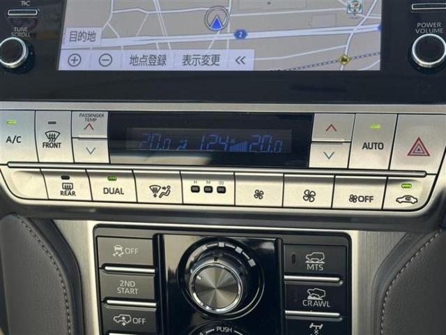 ランドクルーザープラド 4WD TZ-G 新品タイヤ/サンルーフ/保証書/純正 SDナビ/シートヒーター/シート フルレザー/ヘッドランプ LED/ETC/EBD付ABS/横滑り防止装置/フルセグTV/エアバッグ 運転席 革シート 電動シート(12枚目)