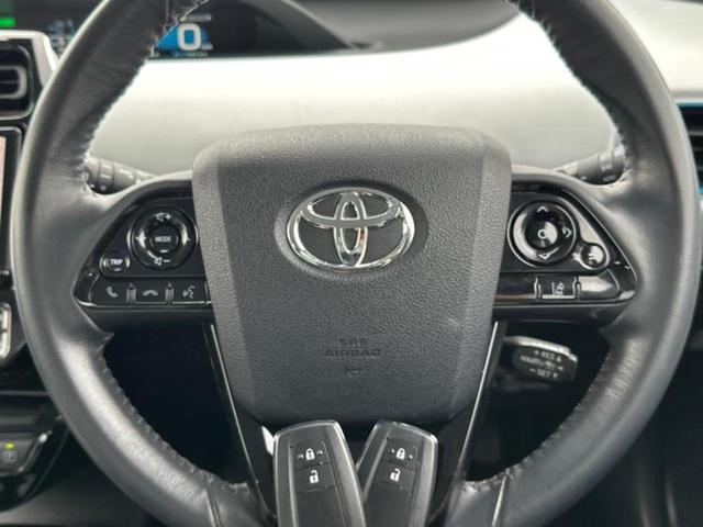 プリウス Aプレミアム 新品タイヤ/保証書/純正 9インチ SDナビ/衝突安全装置/シートヒーター/車線逸脱防止支援システム/シート 合皮/パーキングアシスト バックガイド/パーキングアシスト 自動操舵 衝突被害軽減システム(15枚目)