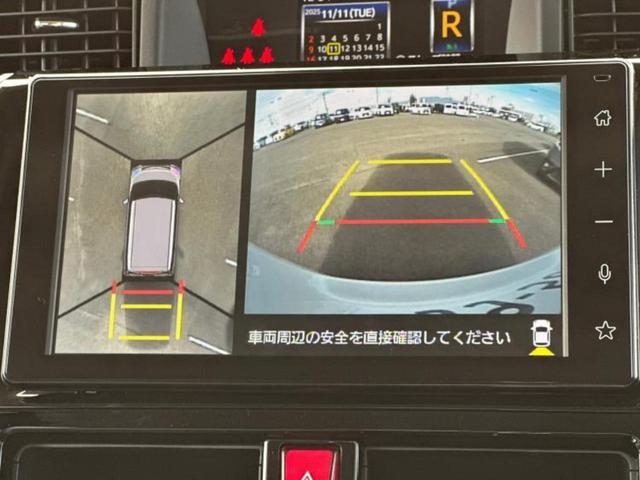 トール カスタムGターボ ディスプレイオーディオ9インチ/スマートアシスト(トヨタ・ダイハツ)/両側電動スライドドア/パノラマモニター/車線逸脱防止支援システム/ヘッドランプ LED/USBジャック ターボ 全周囲カメラ TV(11枚目)