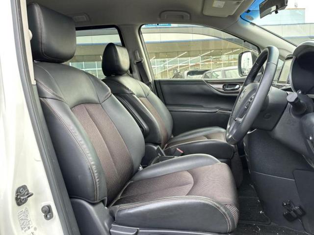 エルグランド ハイウェイスターS 純正 9インチ SDナビ/フリップダウンモニター/両側電動スライドドア/シート ハーフレザー/ドライブレコーダー 社外/ヘッドランプ HID/Bluetooth接続/ETC/EBD付ABS 禁煙車(4枚目)