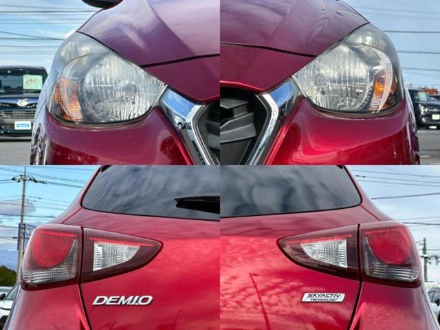 デミオ 15S 新品タイヤ/純正 SDナビ/衝突安全装置/車線逸脱防止支援システム/パーキングアシスト バックガイド/ドライブレコーダー 前後/Bluetooth接続/ETC/EBD付ABS/横滑り防止装置 ドラレコ(52枚目)
