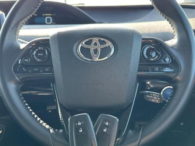 プリウス S 新品タイヤ/保証書/純正 SDナビ/トヨタセーフティセンス/車線逸脱防止支援システム/ドライブレコーダー 純正/ヘッドランプ LED/Bluetooth接続/ETC/EBD付ABS/横滑り防止装置(15枚目)