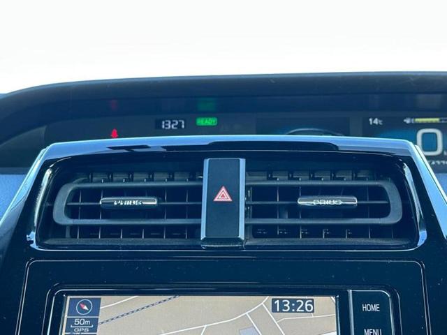 プリウス S 新品タイヤ/保証書/純正 SDナビ/トヨタセーフティセンス/車線逸脱防止支援システム/ドライブレコーダー 純正/ヘッドランプ LED/Bluetooth接続/ETC/EBD付ABS/横滑り防止装置(38枚目)