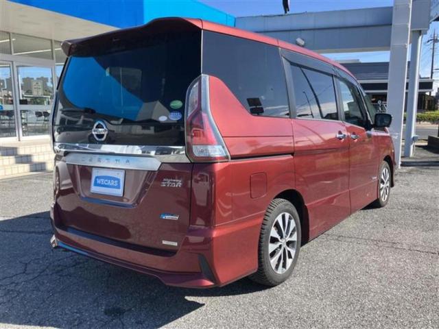 セレナ ハイウェイスター　社外　ＳＤナビ／インテリジェントルームミラー／エマージェンシーブレーキ／両側電動スライドドア／アラウンドビューモニター／車線逸脱防止支援システム／プロパイロット／ドライブレコーダー　前後　全周囲カメラ（3枚目）