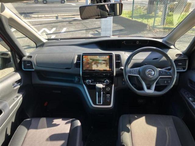 セレナ ハイウェイスター　社外　ＳＤナビ／インテリジェントルームミラー／エマージェンシーブレーキ／両側電動スライドドア／アラウンドビューモニター／車線逸脱防止支援システム／プロパイロット／ドライブレコーダー　前後　全周囲カメラ（4枚目）