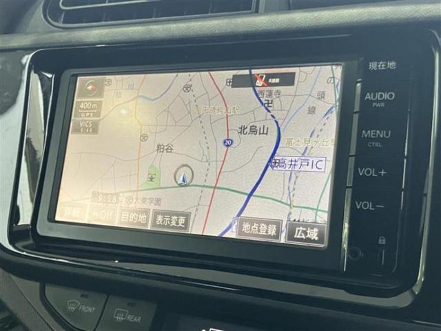 アクア Ｇ　新品タイヤ／純正　ＳＤナビ／パーキングアシスト　バックガイド／Ｂｌｕｅｔｏｏｔｈ接続／ＥＴＣ／ＥＢＤ付ＡＢＳ／横滑り防止装置／アイドリングストップ／クルーズコントロール／バックモニター　バックカメラ（9枚目）