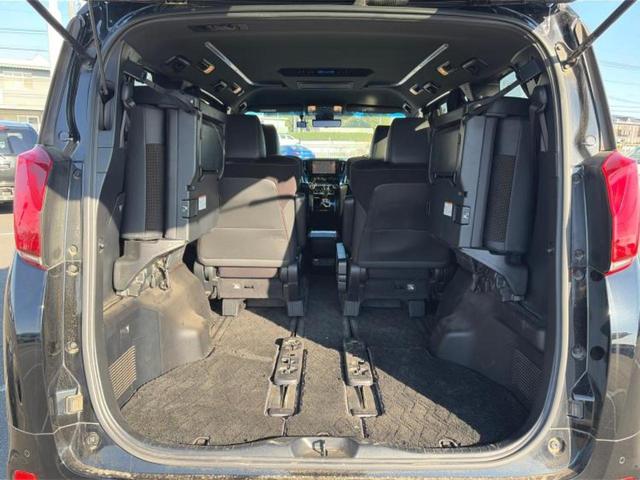 アルファード Ｓタイプゴールド　新品タイヤ／保証書／ディスプレイオーディオ＋ナビ９インチ／フリップダウンモニター　純正　１２．１インチ／デジタルインナーミラー／衝突安全装置／両側電動スライドドア／車線逸脱防止支援システム　ドラレコ（21枚目）