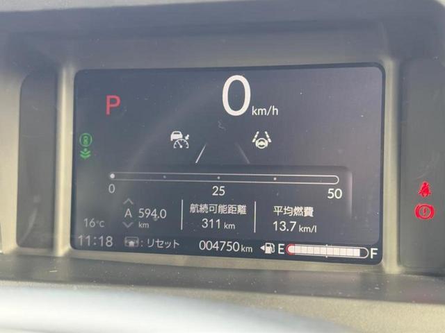 Ｎ－ＢＯＸカスタム ヒョウジュン　保証書／ホンダセンシング／電動スライドドア／シートヒーター　前席／車線逸脱防止支援システム／ヘッドランプ　ＬＥＤ／横滑り防止装置／アイドリングストップ／バックモニター／禁煙車／エアバッグ　運転席（9枚目）