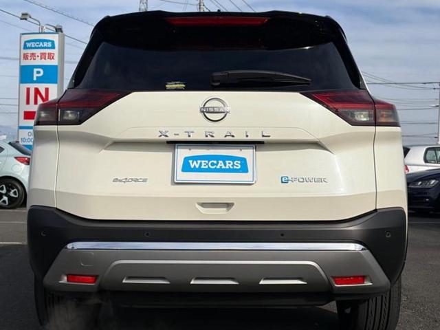 エクストレイル ４ＷＤ　Ｇ　ｅ－４ＯＲＣＥ　サンルーフ／ＢＯＳＥ／保証書／純正　１２．３インチ　メモリーナビ／インテリジェントルームミラー／エマージェンシーブレーキ／シートヒーター　全席／全方位モニター／車線逸脱防止支援システム　革シート（44枚目）