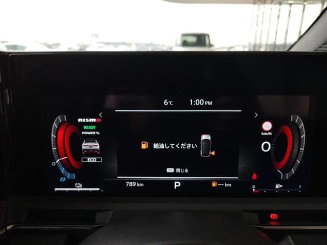オーラ ニスモチューンドｅパワー４ＷＤ　ＢＯＳＥ／保証書／純正　９インチ　メモリーナビ／インテリジェントルームミラー／エマージェンシーブレーキ／シートヒーター　前席／アラウンドビューモニター／車線逸脱防止支援システム／シート　ハーフレザー（14枚目）