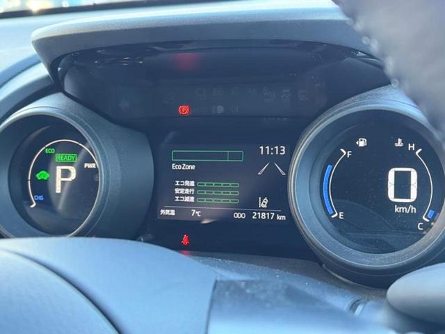 ヤリスクロス ハイブリッドＧ　保証書／ディスプレイオーディオ＋ナビ８インチ／トヨタセーフティセンス／パノラミックビューモニター／車線逸脱防止支援システム／ドライブレコーダー　前後／Ｂｌｕｅｔｏｏｔｈ接続／ＥＴＣ　全周囲カメラ（13枚目）