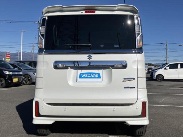 スペーシアカスタム ハイブリッドXSターボ 保証書/純正 9インチ SDナビ/セーフティサポート(スズキ)/両側電動スライドドア/シートヒーター 運転席/全方位モニター用カメラ/車線逸脱防止支援システム/シート ハーフレザー ターボ 禁煙車(44枚目)