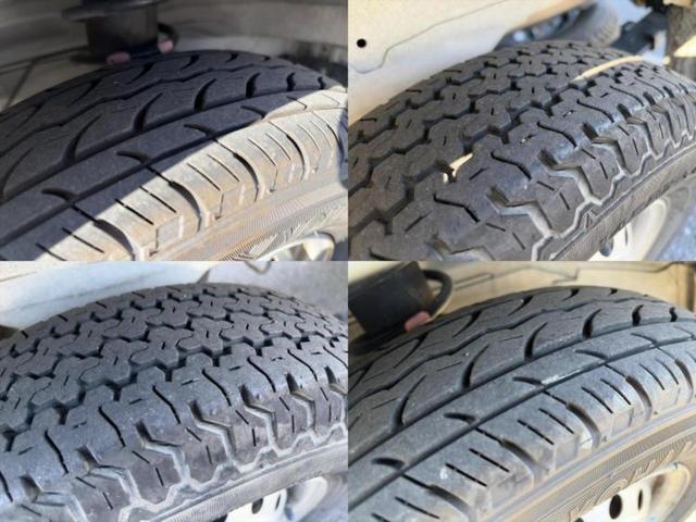 キャリイトラック ＫＣ　新品タイヤ／禁煙車／エアバッグ　運転席／パワーステアリング／マニュアルエアコン／取扱説明書／ユーザー買取車／最大積載量３５０ｋｇ／間欠ワイパー／ヘッドライトレベライザー／三方開／ラジオ（44枚目）