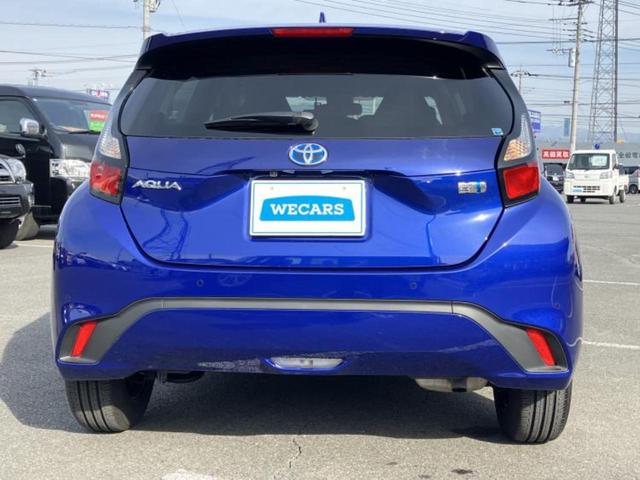 アクア Ｘ　保証書／ディスプレイオーディオ＋ナビ／トヨタセーフティセンス／車線逸脱防止支援システム／ドライブレコーダー　純正／ヘッドランプ　ＬＥＤ／Ｂｌｕｅｔｏｏｔｈ接続／ＥＴＣ２．０／ＥＢＤ付ＡＢＳ　禁煙車（44枚目）