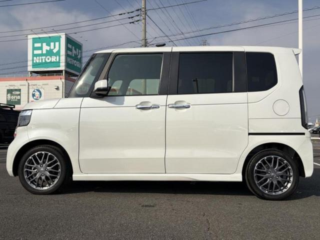 Ｎ－ＢＯＸカスタム ターボ　保証書／純正　８インチ　ＳＤナビ／ホンダセンシング／両側電動スライドドア／シートヒーター　前席／車線逸脱防止支援システム／シート　ハーフレザー／ヘッドランプ　ＬＥＤ／ＵＳＢジャック　ターボ　ＥＴＣ（2枚目）