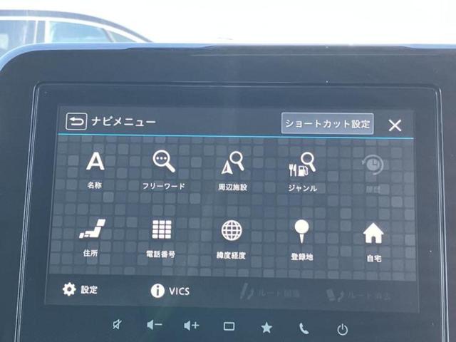 ワゴンＲスマイル ハイブリッドＸ　保証書／純正　９インチ　メモリーナビ／デュアルカメラブレーキサポート（スズキ）／両側電動スライドドア／シートヒーター　前席／全方位モニター／車線逸脱防止支援システム／登録済未使用車　全周囲カメラ（9枚目）