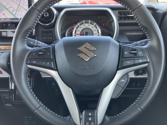 スペーシアカスタム ハイブリッドＸＳターボ　新品タイヤ／保証書／純正　９インチ　メモリーナビ／セーフティサポート（スズキ）／両側電動スライドドア／シートヒーター　運転席／全方位モニター／シート　ハーフレザー／ドライブレコーダー　社外　禁煙車（16枚目）