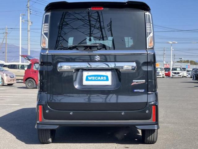 スペーシアカスタム ハイブリッドＸＳターボ　新品タイヤ／保証書／純正　９インチ　メモリーナビ／セーフティサポート（スズキ）／両側電動スライドドア／シートヒーター　運転席／全方位モニター／シート　ハーフレザー／ドライブレコーダー　社外　禁煙車（44枚目）