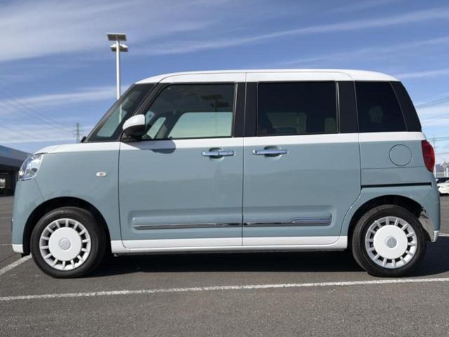 ムーヴキャンバス ストライプスＧ　保証書／社外　メモリーナビ／スマートアシスト（トヨタ・ダイハツ）／両側電動スライドドア／シートヒーター　前席／パノラマモニター／車線逸脱防止支援システム／ヘッドランプ　ＬＥＤ／ＵＳＢジャック　禁煙車（2枚目）