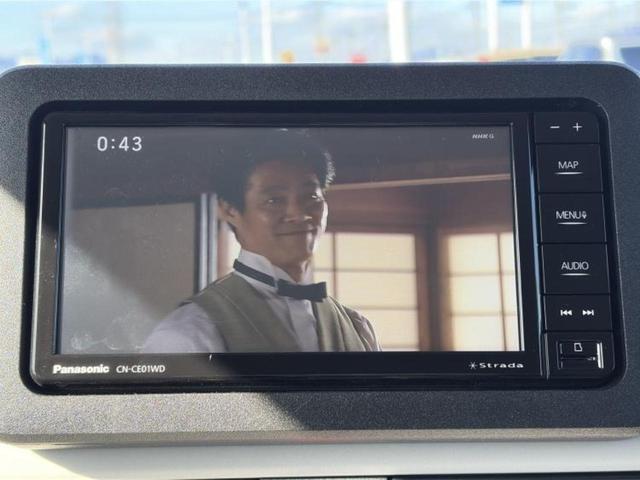 ムーヴキャンバス ストライプスＧ　保証書／社外　メモリーナビ／スマートアシスト（トヨタ・ダイハツ）／両側電動スライドドア／シートヒーター　前席／パノラマモニター／車線逸脱防止支援システム／ヘッドランプ　ＬＥＤ／ＵＳＢジャック　禁煙車（12枚目）