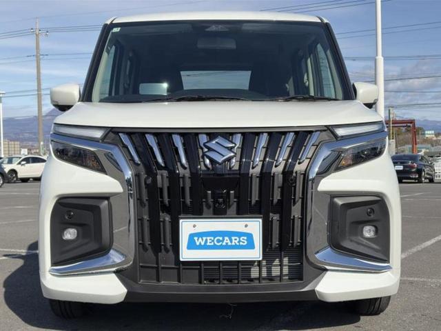 ソリオバンディット バンディットハイブリッドＭＶ　保証書／純正　９インチ　メモリーナビ／セーフティサポート（スズキ）／両側電動スライドドア／シートヒーター／全方位モニター／車線逸脱防止支援システム／登録済未使用車／ヘッドランプ　ＬＥＤ　全周囲カメラ（44枚目）