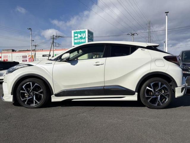 C-HR G 新品タイヤ/純正エアロ/純正 SDナビ/衝突安全装置/シートヒーター/車線逸脱防止支援システム/シート ハーフレザー/ヘッドランプ LED/ETC/EBD付ABS/横滑り防止装置 衝突被害軽減システム(2枚目)