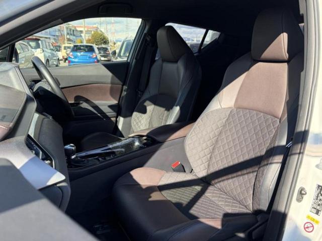 C-HR G 新品タイヤ/純正エアロ/純正 SDナビ/衝突安全装置/シートヒーター/車線逸脱防止支援システム/シート ハーフレザー/ヘッドランプ LED/ETC/EBD付ABS/横滑り防止装置 衝突被害軽減システム(6枚目)