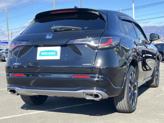 ZR-V eHEV Z 新品タイヤ/保証書/純正 9インチ SDナビ/ホンダセンシング/シートヒーター 前席/全方位モニター/車線逸脱防止支援システム/シート 合皮/電動バックドア/ヘッドランプ LED/USBジャック(3枚目)