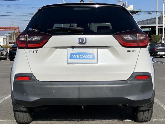 フィット eHEVクロスター 新品タイヤ/保証書/純正 8インチ メモリーナビ/ホンダセンシング/車線逸脱防止支援システム/ドライブレコーダー 前後/ヘッドランプ LED/Bluetooth接続/ETC/EBD付ABS 禁煙車(45枚目)