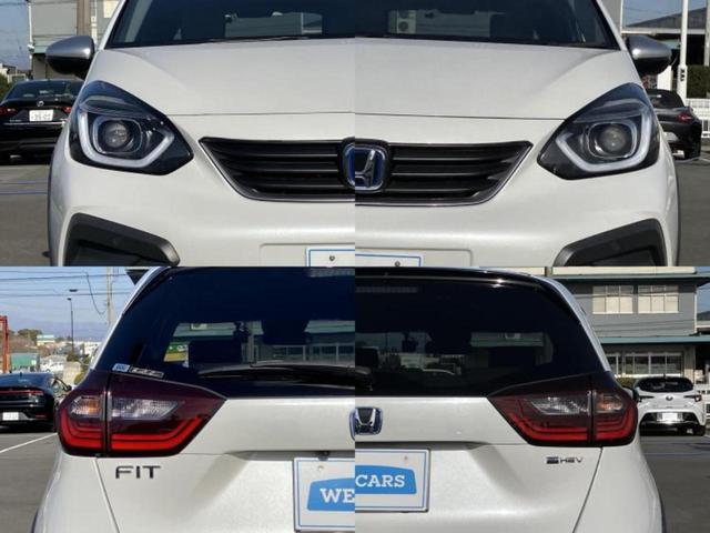 フィット eHEVクロスター 新品タイヤ/保証書/純正 8インチ メモリーナビ/ホンダセンシング/車線逸脱防止支援システム/ドライブレコーダー 前後/ヘッドランプ LED/Bluetooth接続/ETC/EBD付ABS 禁煙車(53枚目)